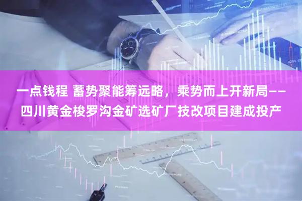 一点钱程 蓄势聚能筹远略，乘势而上开新局——四川黄金梭罗沟金矿选矿厂技改项目建成投产